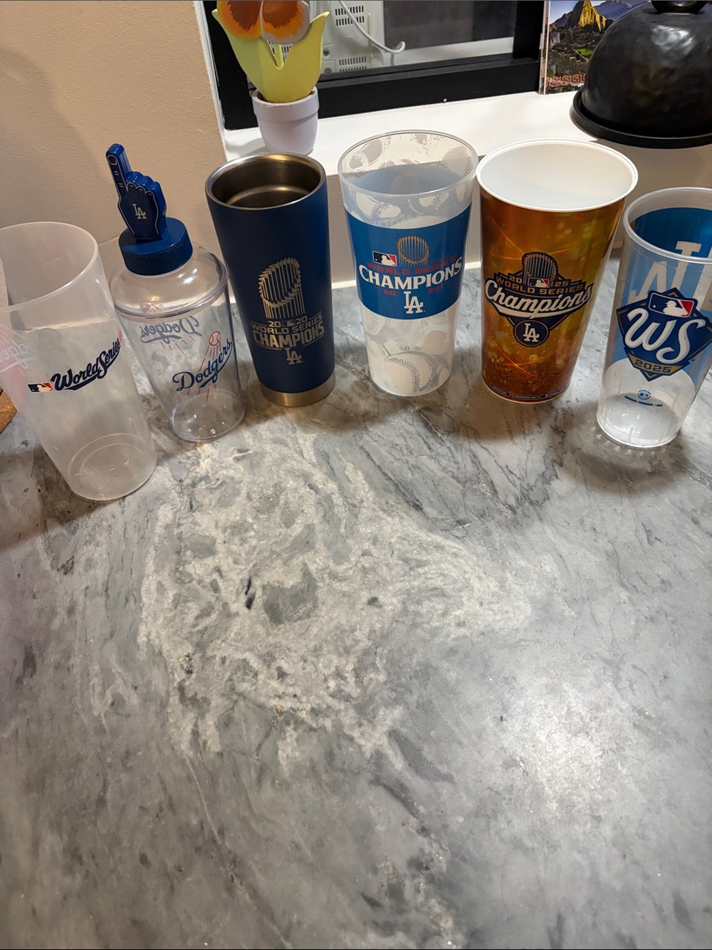 Dodgers World Series Drinkware